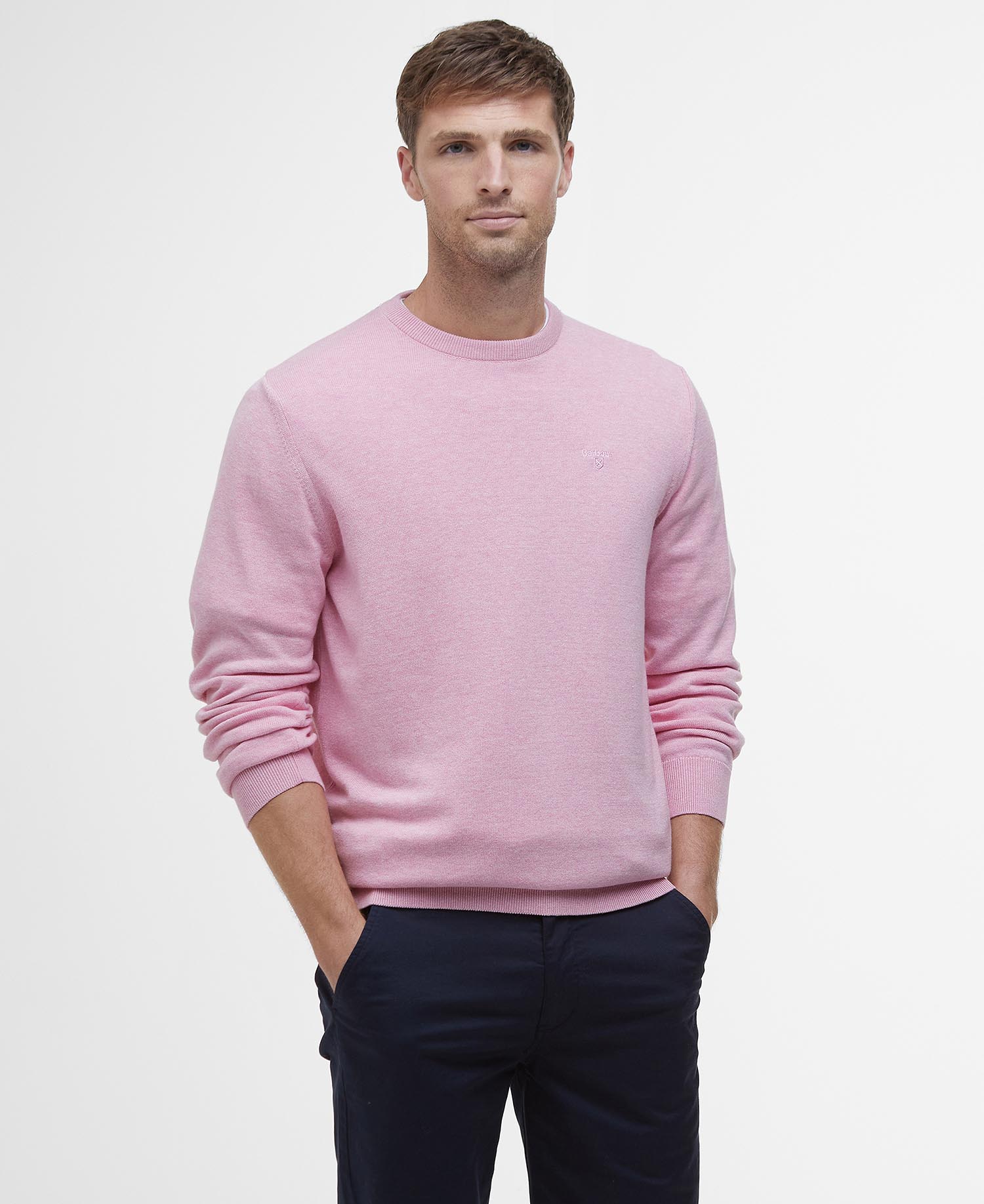 Maglione girocollo in cotone Pima image number 0