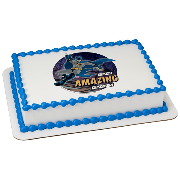 Batman™ You're Amazing PhotoCake® Edible Image®