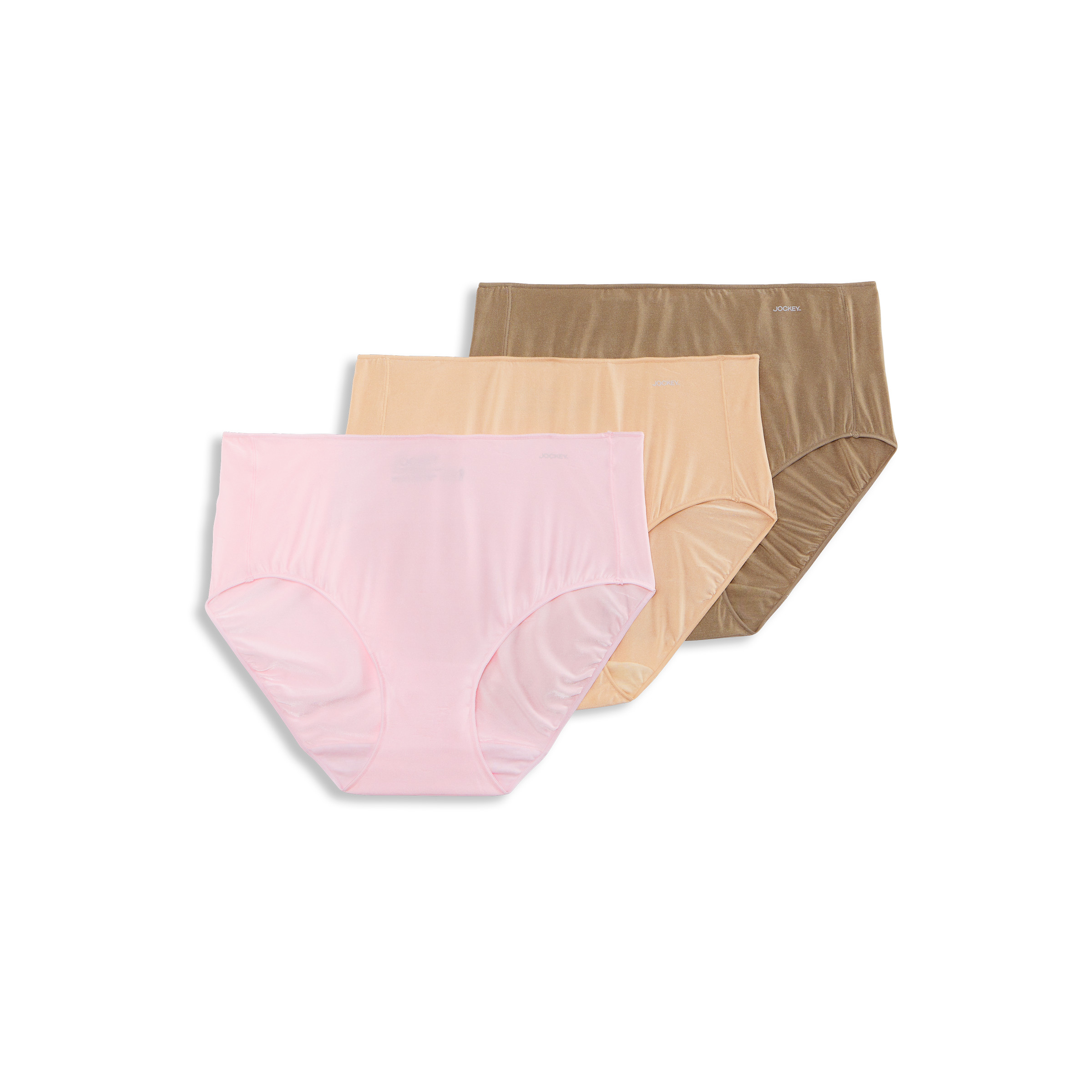 Jockey Women’s No Panty Line Promise Hip Brief – 3 Pack