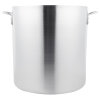 60-quart Arkadia™ aluminum stockpot in natural finish