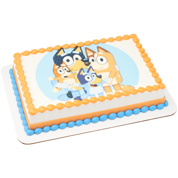 Bluey Family PhotoCake® Edible Image®