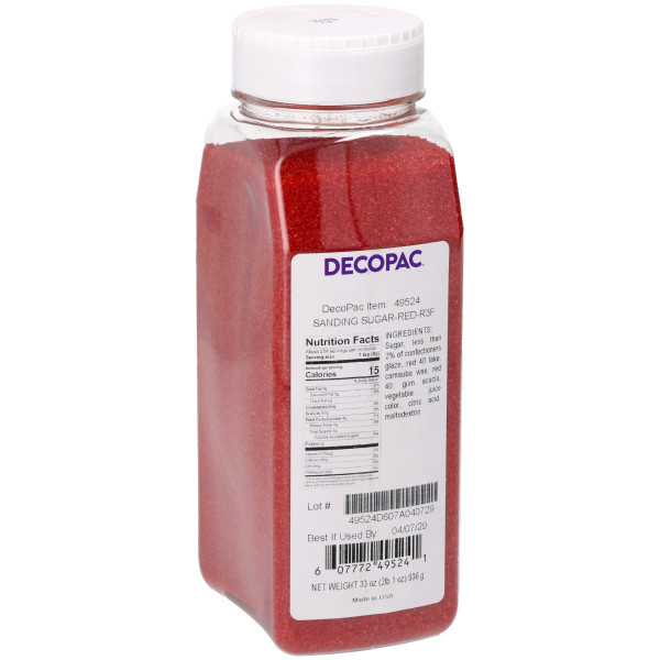 Red - Red 3 Free Sanding Sugar