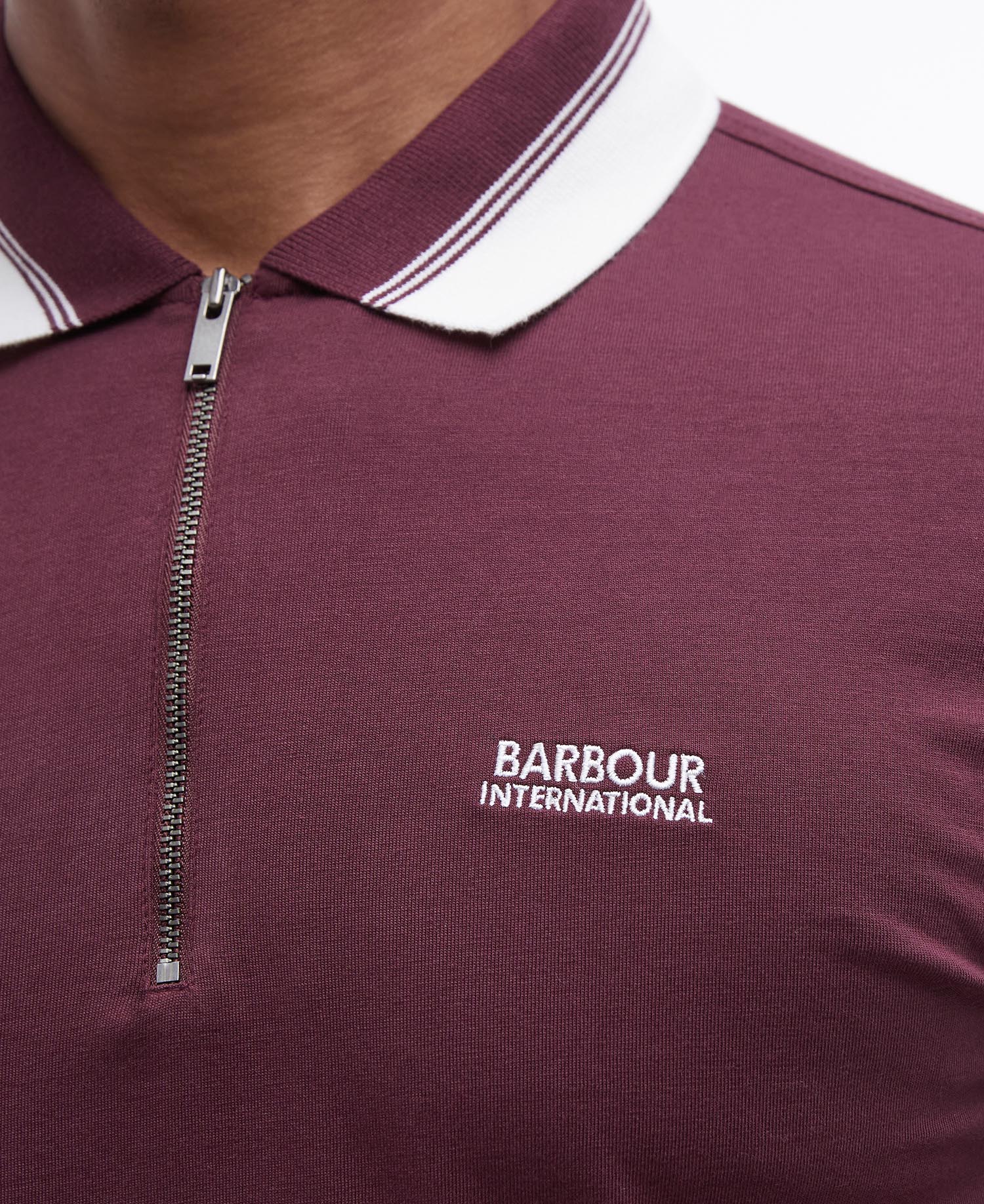 Orton Tipped Short-Sleeved Polo Shirt image number 4