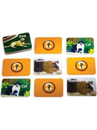 Photographic Memory Matching Game, Pets
