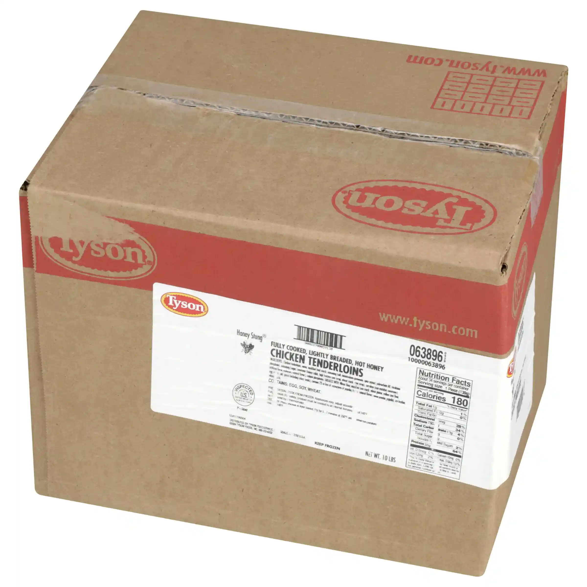 Tyson® Honey Stung® Fully Cooked Lightly Breaded Hot Honey Chicken Tenderloins _image_5