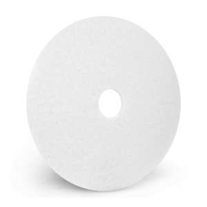 Hillyard, Trident®, Polish, White, 28", Round Floor Pad