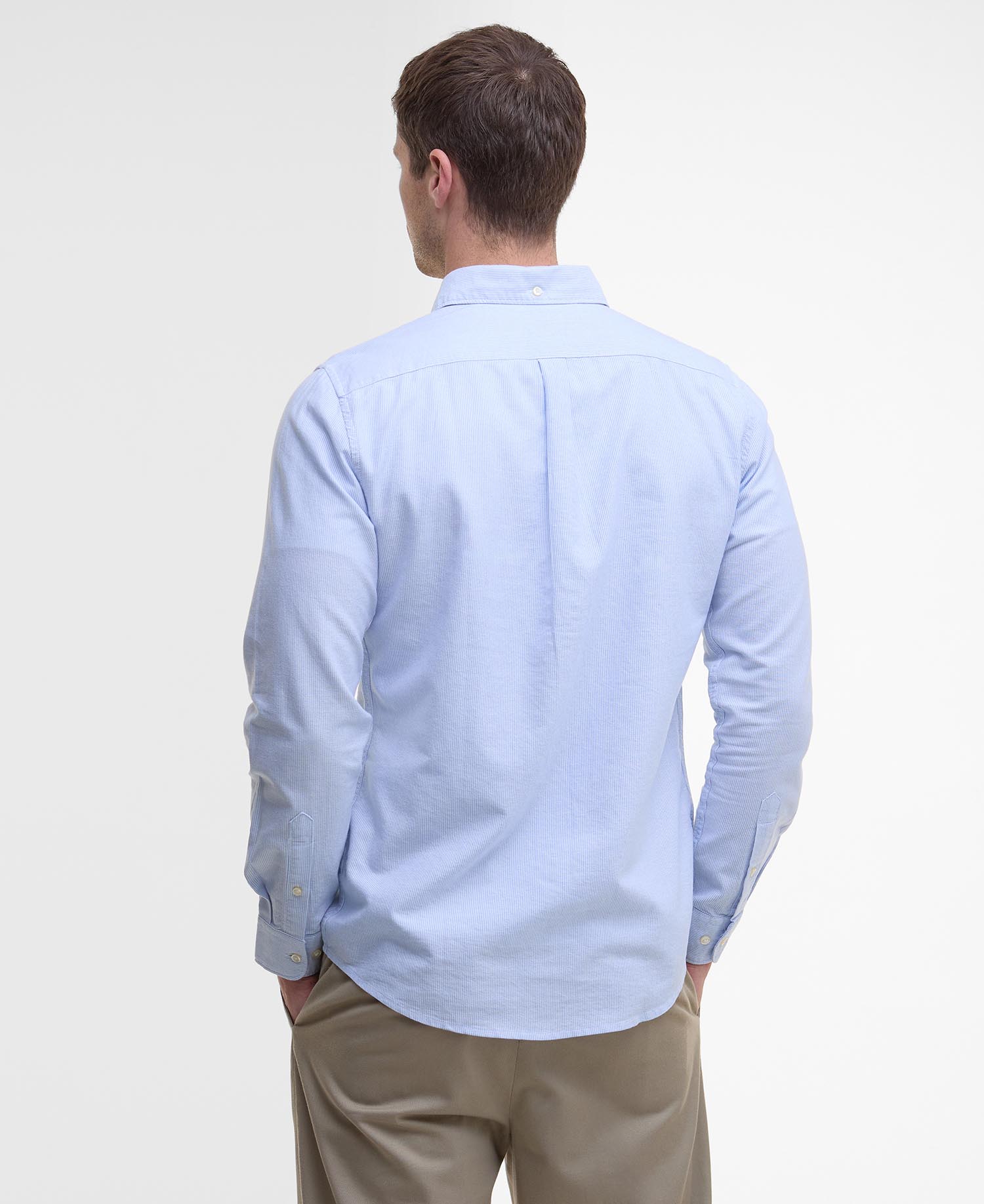 Camicia sartoriale Oxford a righe image number 2