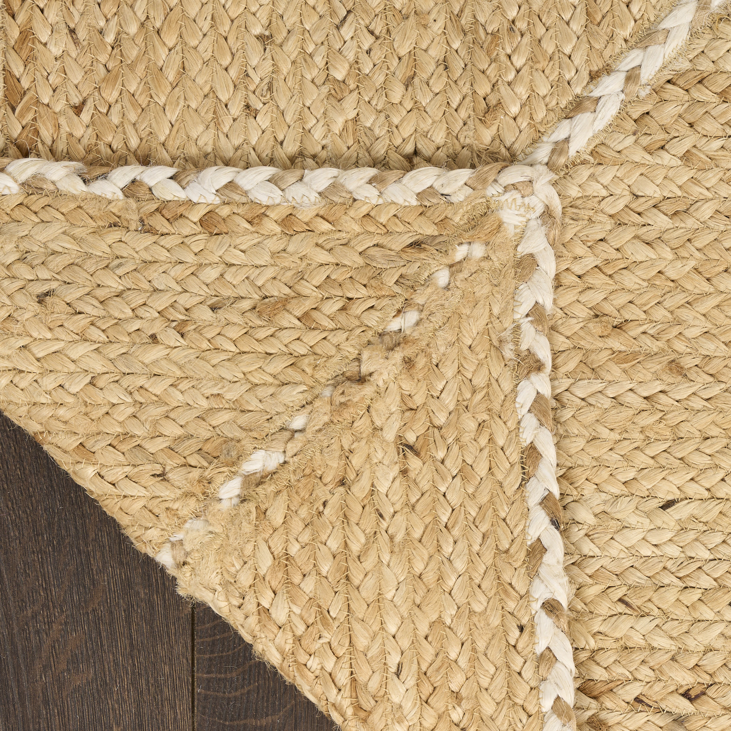 Nourison Terrazzo Jute 5' x 7' Natural Farmhouse Indoor Rug