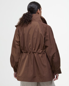 Suri Showerproof Jacket Walnut/Safari Dress Tartan