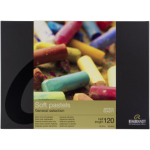 Soft Pastel Set, General Selection, 120 Half Pastels
