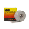 Scotch® Self-Fusing Silicone Rubber Electrical Tape 30 ft. x 1 in. Blue-Gray