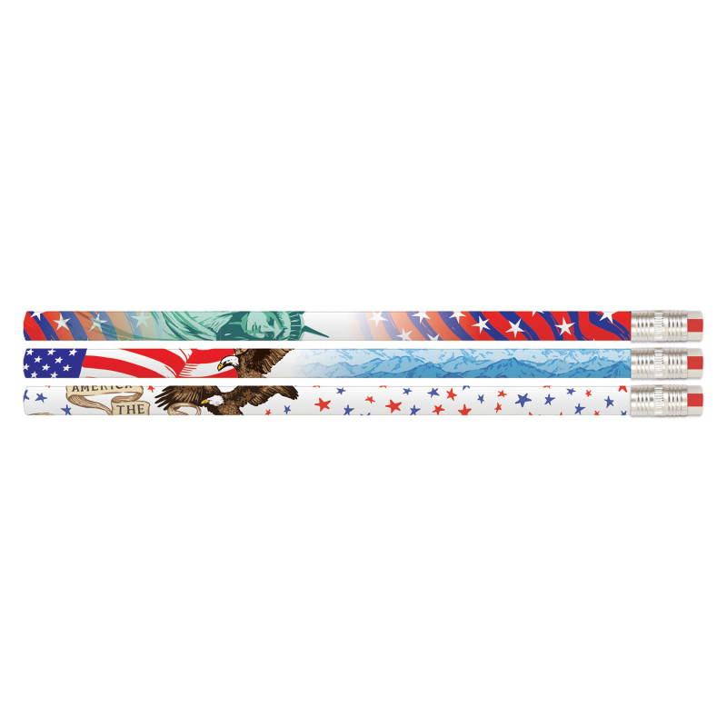 America+The+Beautiful+Motivational+Pencils%2C+Pack+of+12
