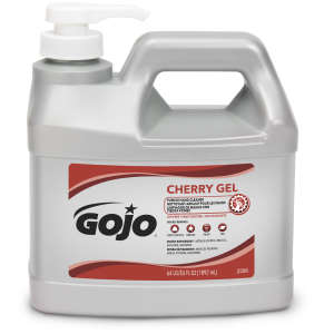 GOJO, Cherry Gel Pumice Hand Cleaner Gel Soap,  0.5 gal Bottle