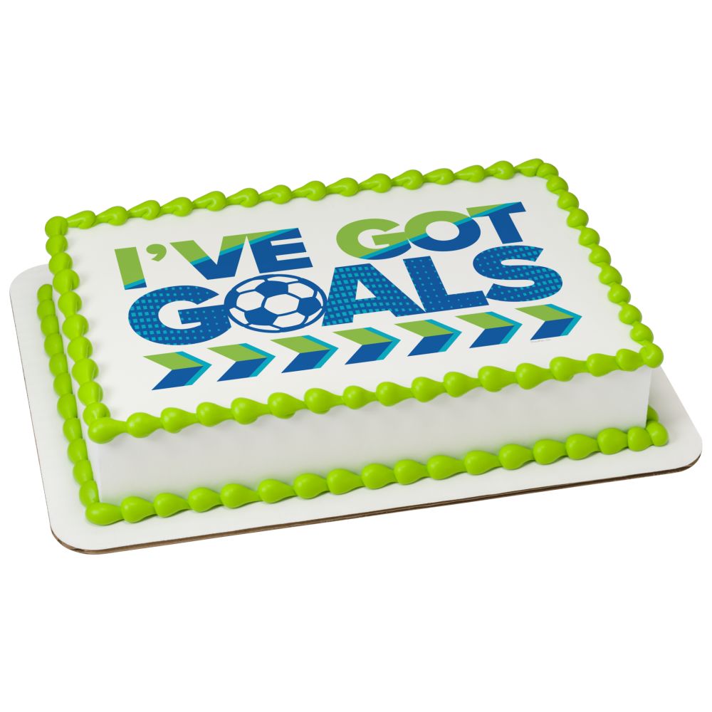 Image Cake I've Got Goals