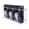 Impact, Safety Zone®, Wire Holder for Disposable Glove Boxes, 3 Boxes, White