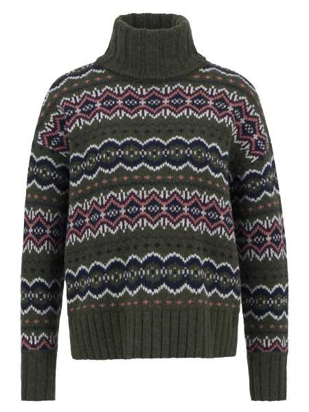 Helen Fair isle Roll-Neck Jumper Helen Fair isle Roll-Neck Jumper