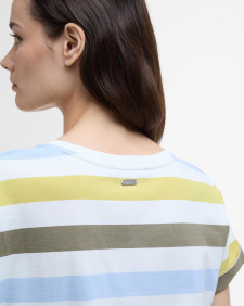 Lyndale T-Shirt Limeade Stripe