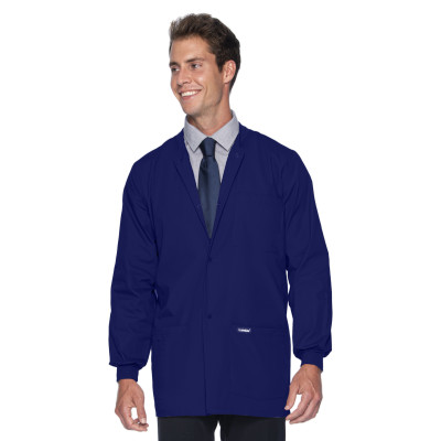Landau Essentials Men&#8216;s 5-Pocket Warm-Up Scrub Jacket-