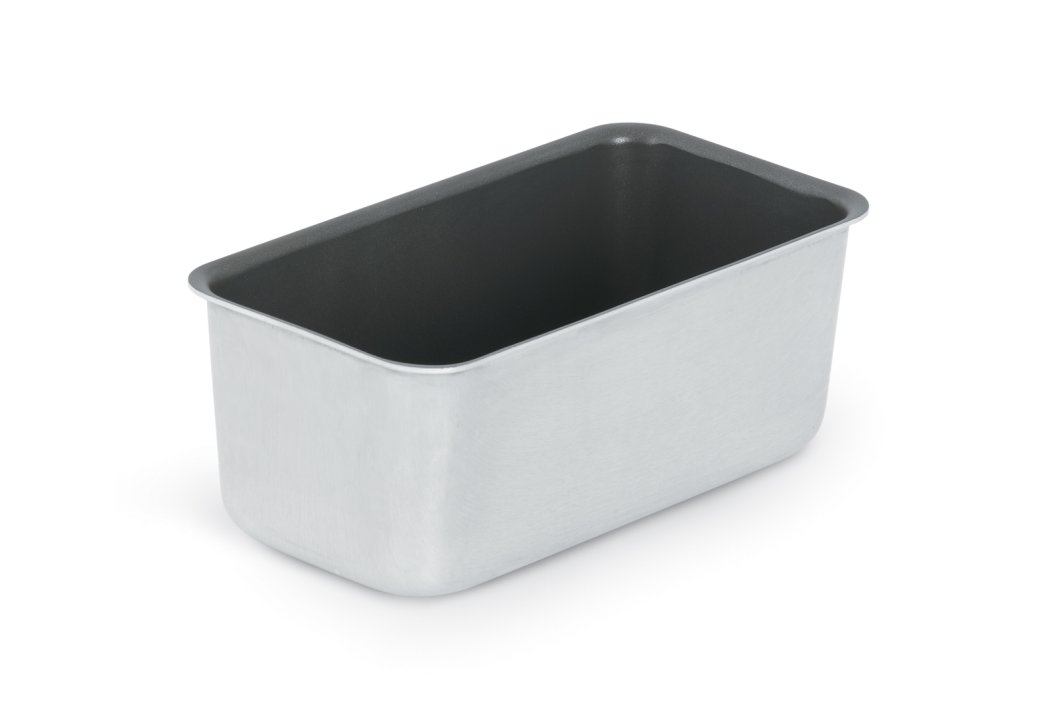 2-pound Wear-Ever® professional standard-strength aluminum loaf pan with anodized finish