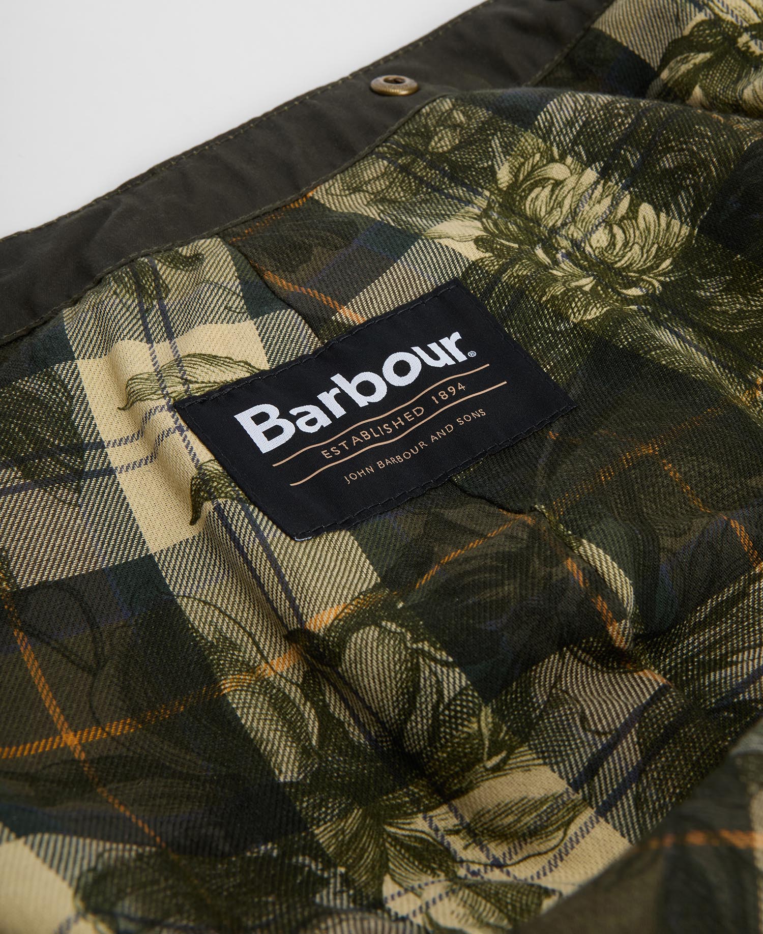 Barbour x ERDEM Datura Waxed Hood image number 7