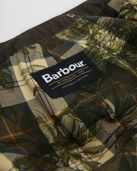 Barbour x ERDEM Datura Waxed Hood