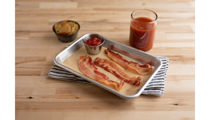 Wright® Brand Naturally Hickory Smoked Regular Sliced Bacon, Flat-Pack®, 15 Lbs, 14-18 Slices per Pound, Gas Flushed_image_1