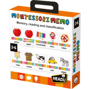 Montessori Memo Word and Image Game