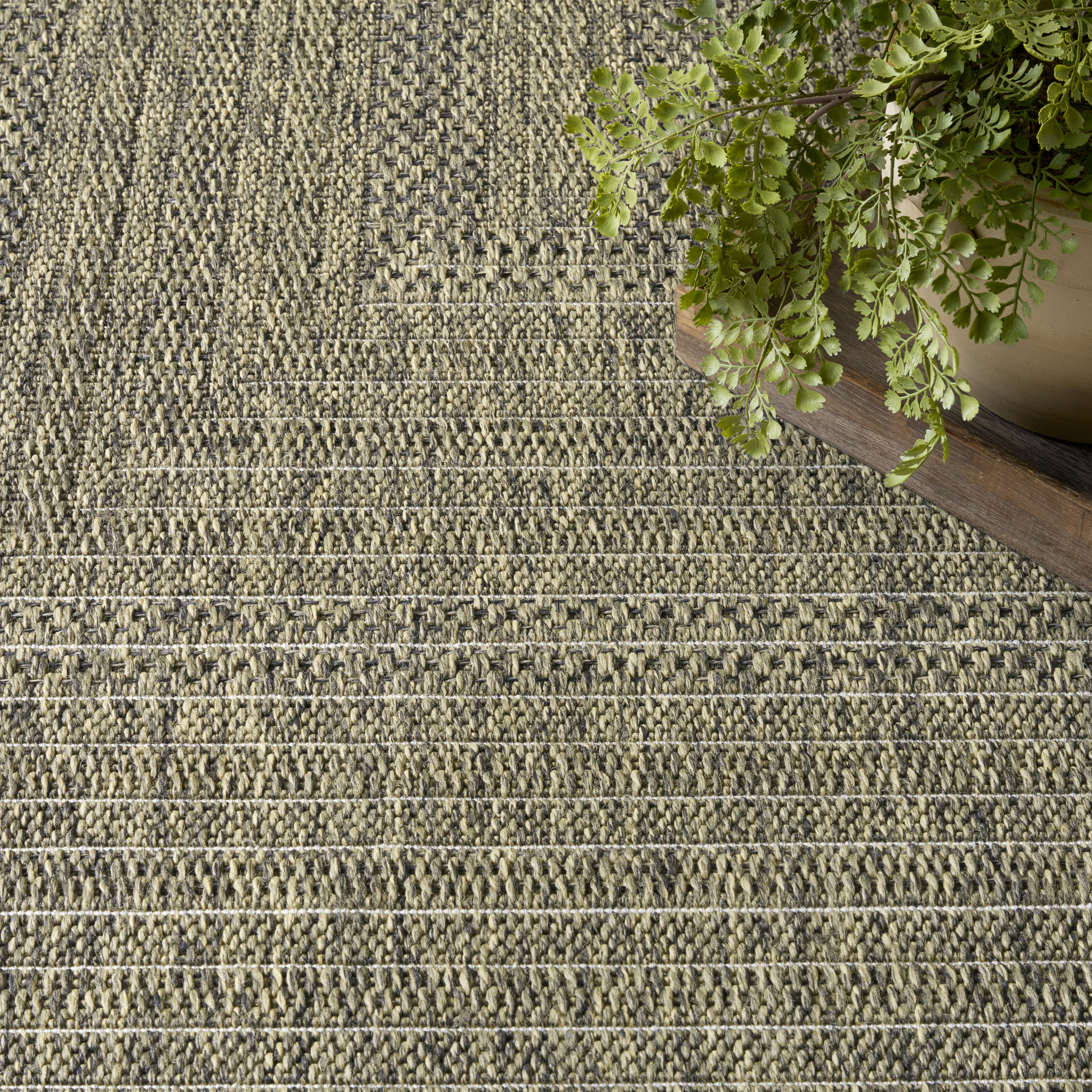 Nourison Tulum 9' x 12' Olive Outdoor Rug