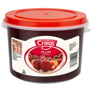 craig's® plum fruit jam 2.5kg image