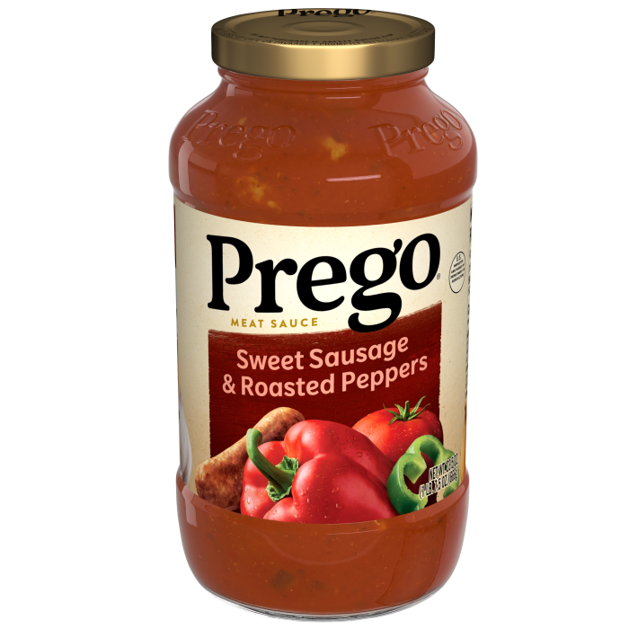 Sweet Sausage and Roasted Peppers Pasta Sauce