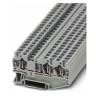 Feed-Through Terminal Block Spring-Cage Connection 800V 32A 28-10 AWG 6.2mm W Gray