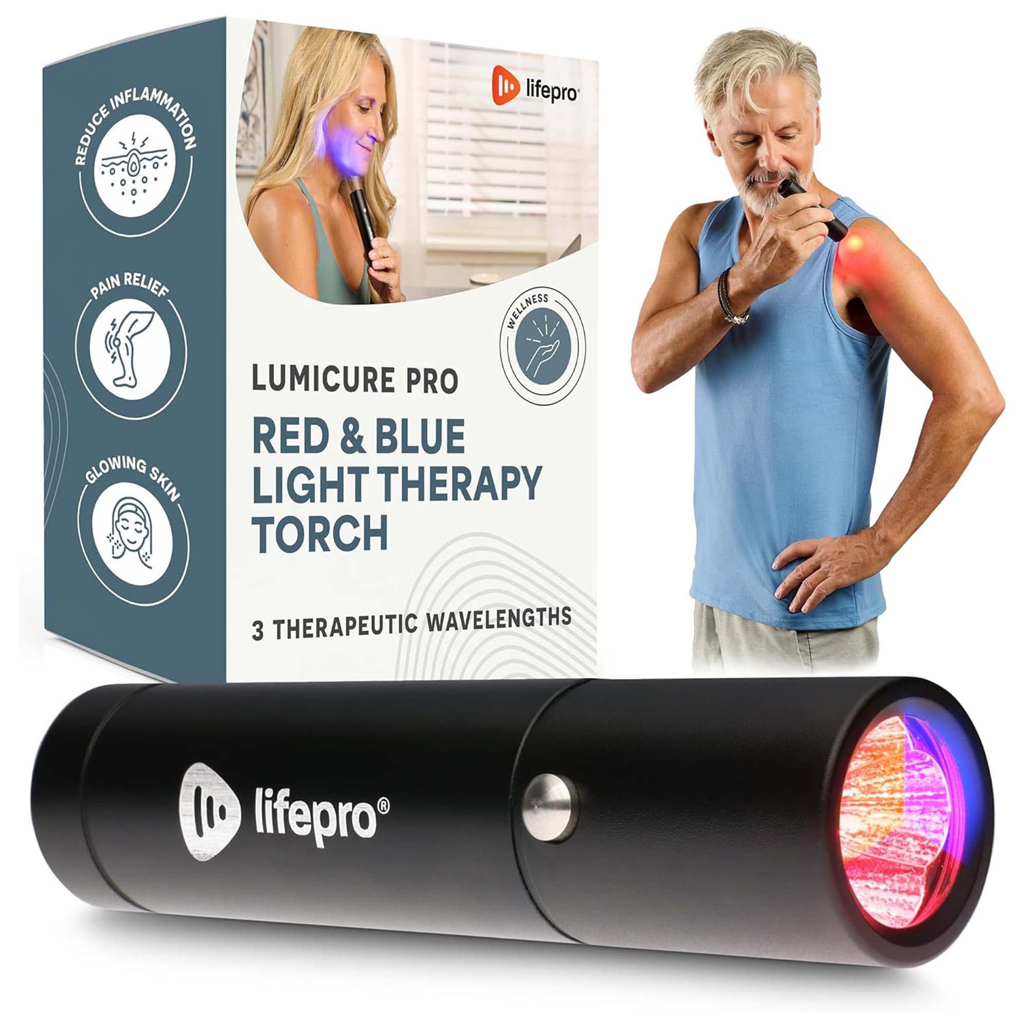 Lifepro Fitness LLC THERAPY, LIGHT TORCH LUMICURE PRO RED