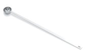 1-tablespoon round stainless steel measuring spoon with long handle
