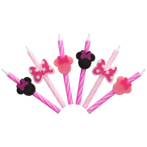 Minnie Mouse Icon Licensed Candles