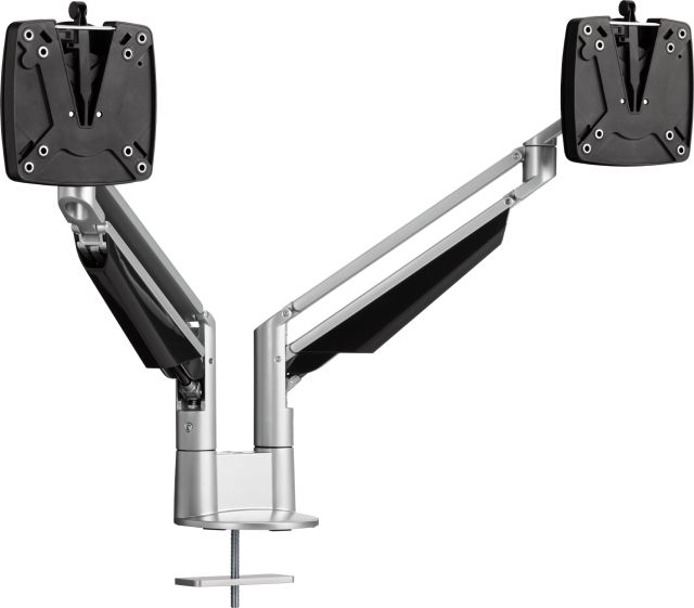 Novus CLU Duo is designed for easy alignment of two monitors for comfortable side-by-side viewing.