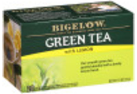 Green Tea with Lemon - Case of 6 boxes- total of 120 teabags