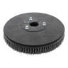 Hillyard, Sentry, 15", Abrasive Disc Brush, 80 Grit Tynex, Gray