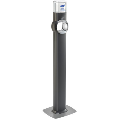 PURELL® FS6 Floor Stand Dispenser - Touch-Free - Graphite