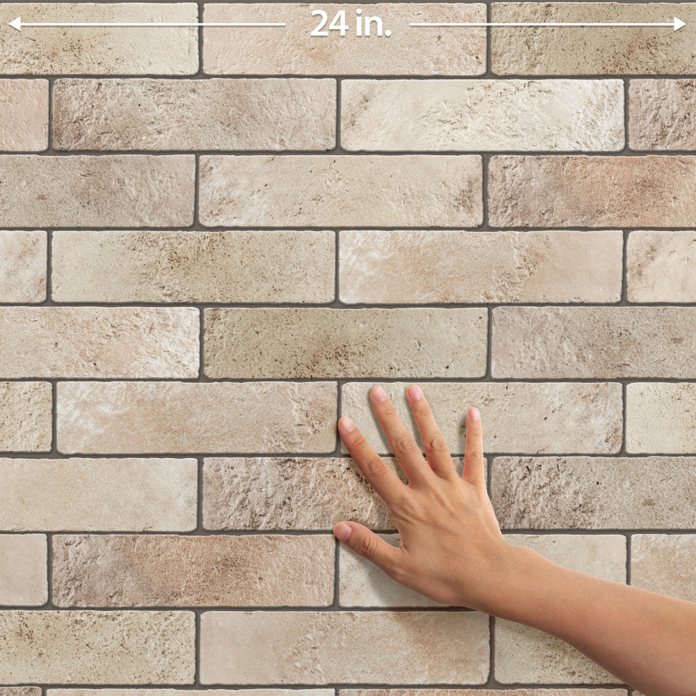 Arches Brick Cotto 2-1/2 in. x 9-7/8 in. Ceramic Wall Tile