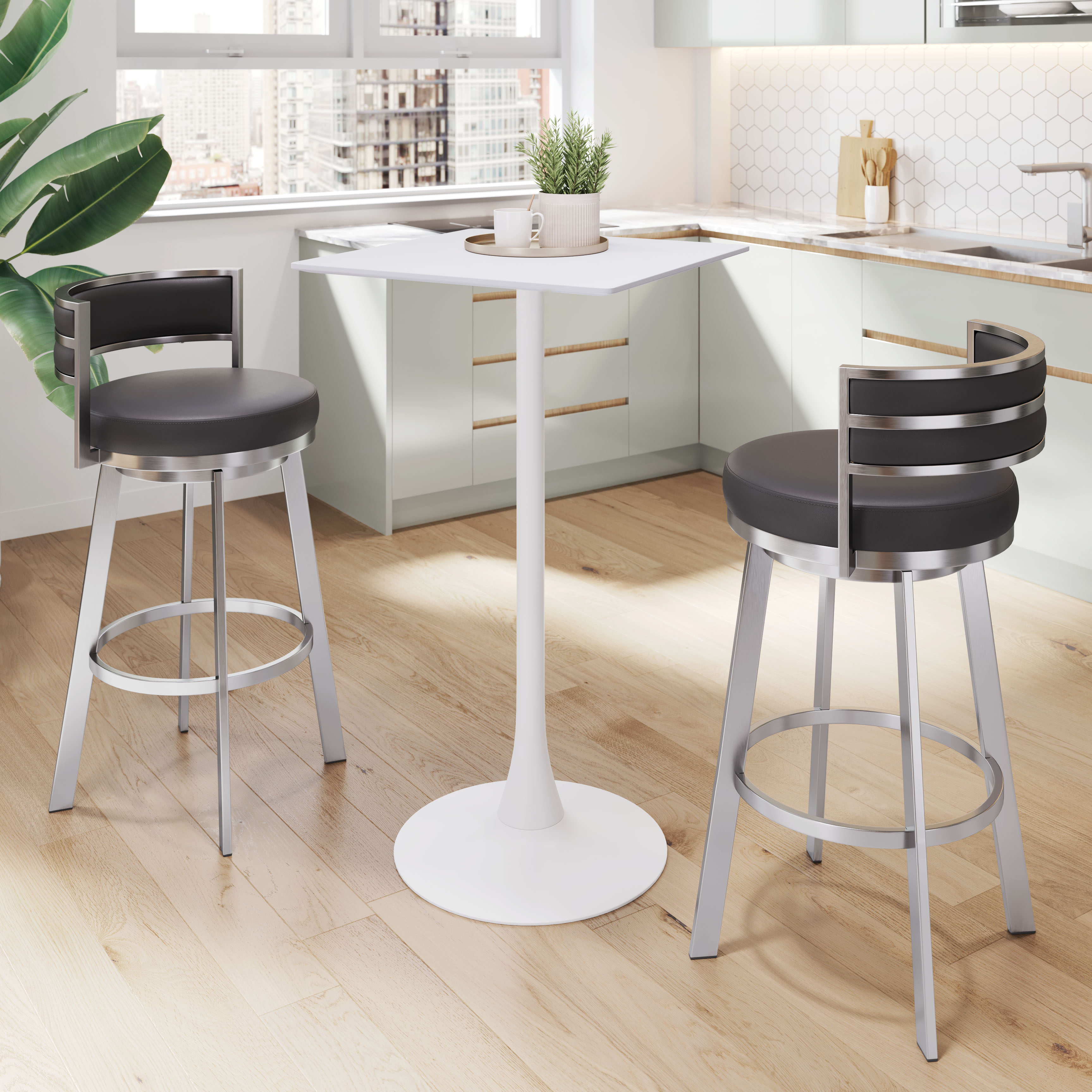 Valleta Bar Table White product image