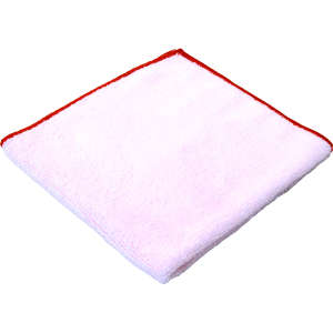 Hillyard, Trident®, 16"x16", Microfiber, Red Cloth