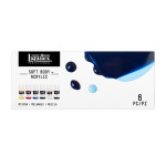 Liquitex Professional Soft Body Acrylic Paint Mixing Colors 22 mL Set of 6