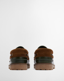 Re-Engineered Deck Boat Shoes Olive