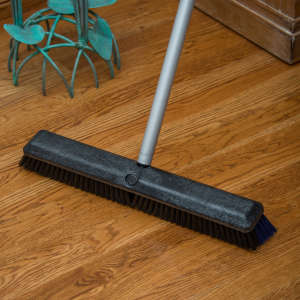 Carlisle, Flo-Pac, 24in, Omni Sweep Broom Head, Polypropylene Bristles, Black