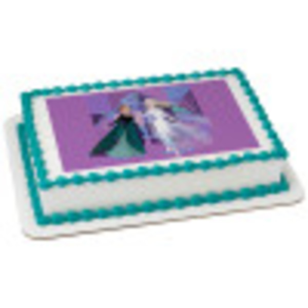 Disney Frozen II Sisters PhotoCake® Edible Image®