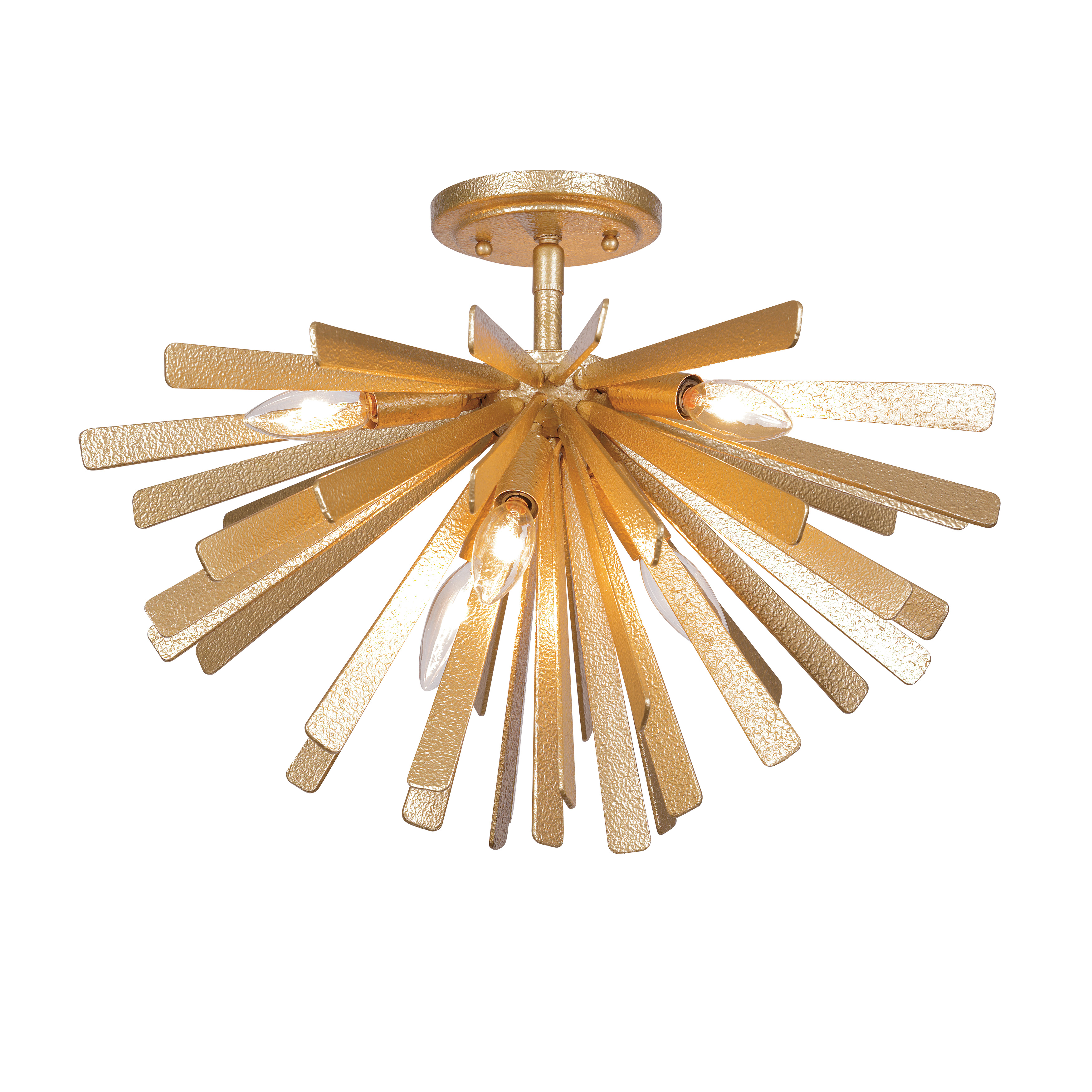 Confluence - 6 Light Semi Flush