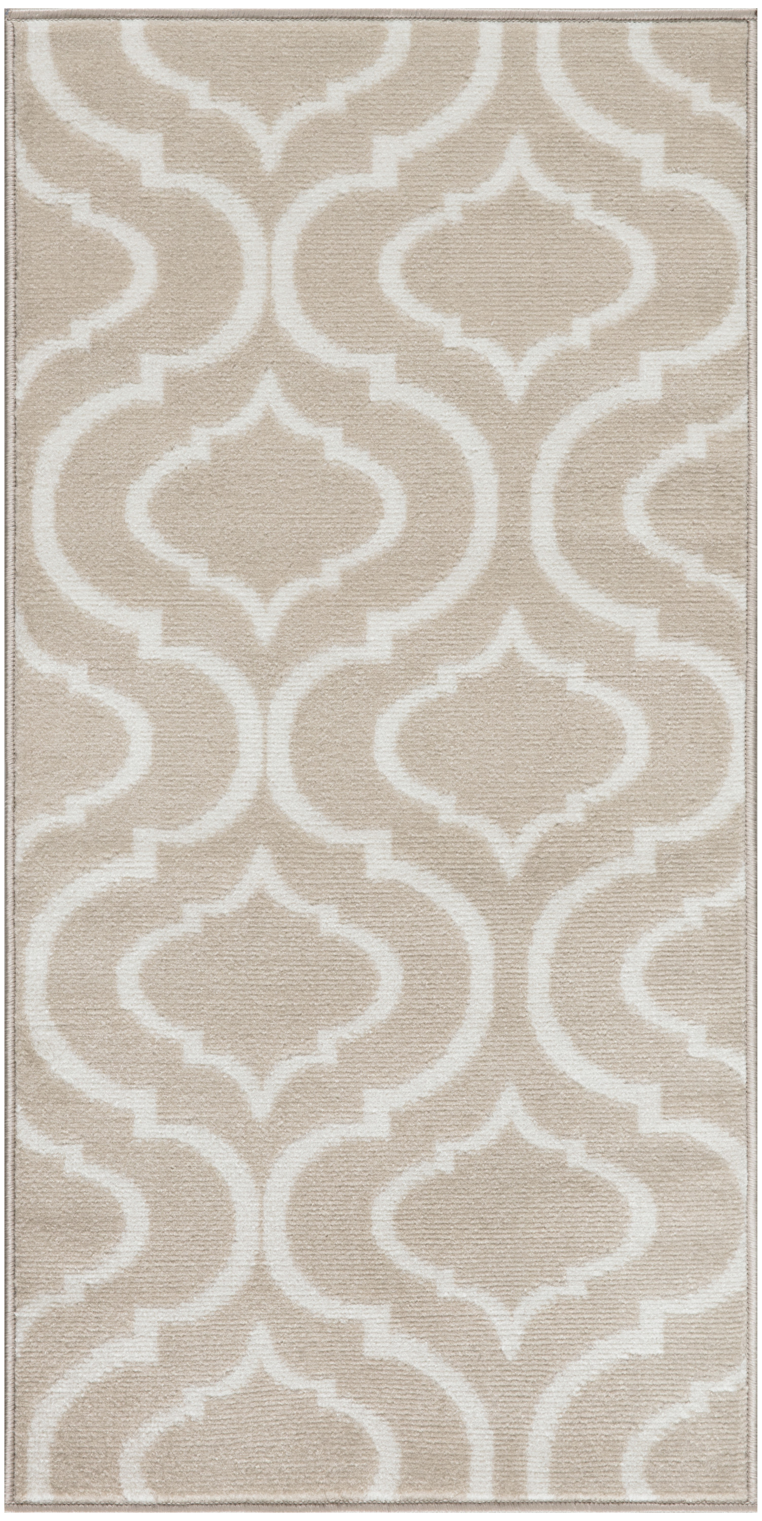 Nourison Jubilant 2' x 4' Beige Contemporary Indoor Rug