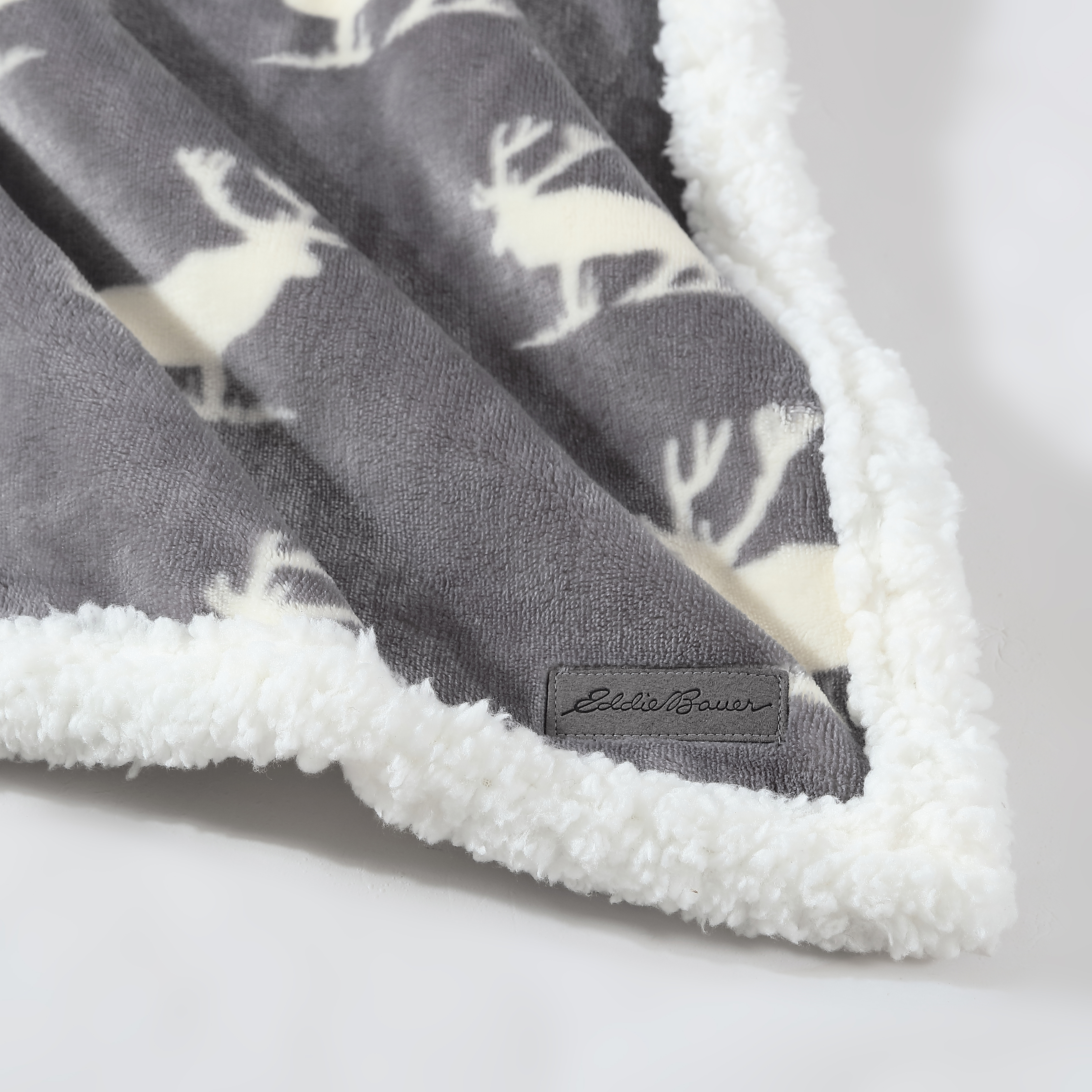 Eddie Bauer Plush-Fleece Throw Blanket