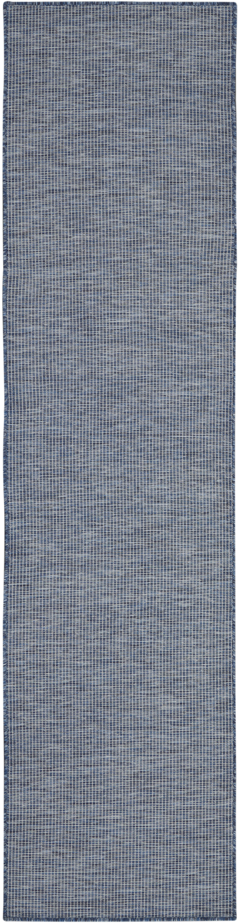 Nourison Positano 2' x 6' Navy Blue Modern Rug