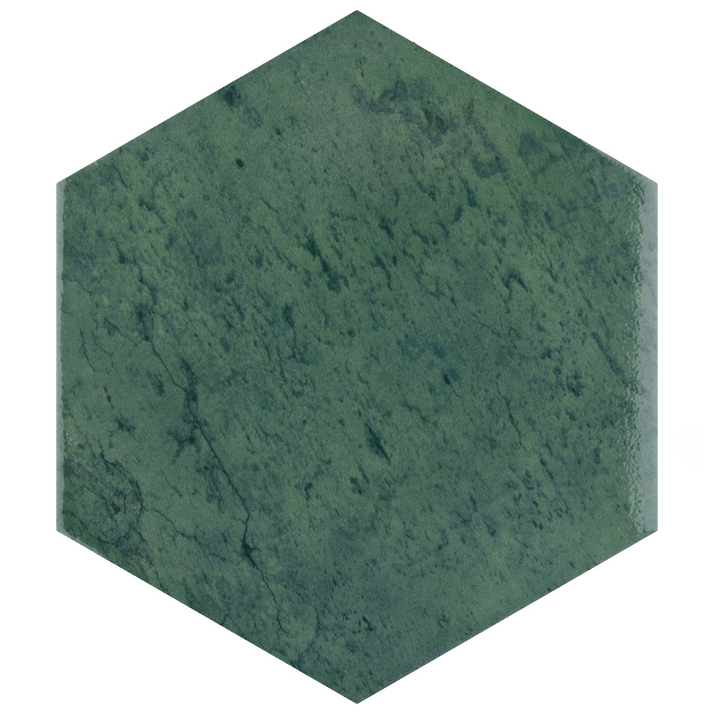 Sample – Capri Hex Oliva Porcelain Floor and Wall Tile